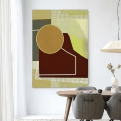 Urban Cotton Wandkleden|Wandkleed Bounce in maat en frame naar keuze