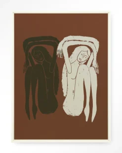 Urban Cotton Wandkleden|Wandkleed Bound Together in maat en frame naar keuze