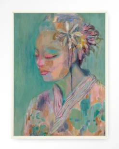 Urban Cotton Wandkleden|Wandkleed Calm in maat en frame naar keuze