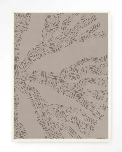 Urban Cotton Wandkleden|Wandkleed Circle Light in maat en frame naar keuze