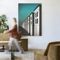 Urban Cotton Wandkleden|Wandkleed City Life @ The Beach in maat en frame naar keuze