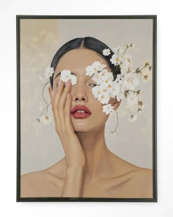 Urban Cotton Wandkleden|Wandkleed Clarince in maat en frame naar keuze