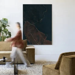 Urban Cotton Wandkleden|Wandkleed Cococure in maat en frame naar keuze