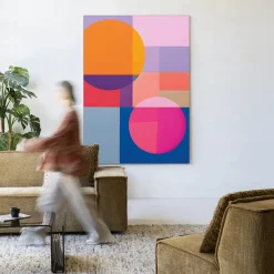 Urban Cotton Wandkleden|Wandkleed Combine in maat en frame naar keuze