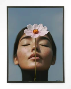 Urban Cotton Wandkleden|Wandkleed Cosmos in maat en frame naar keuze