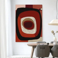 Urban Cotton Wandkleden|Wandkleed Depth in maat en frame naar keuze