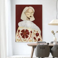 Urban Cotton Wandkleden|Wandkleed Details Of Life in maat en frame naar keuze