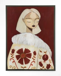 Urban Cotton Wandkleden|Wandkleed Details Of Life in maat en frame naar keuze