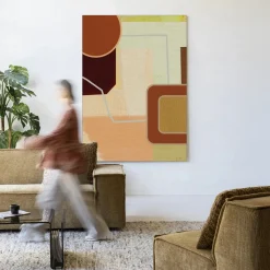 Urban Cotton Wandkleden|Wandkleed Deuce in maat en frame naar keuze