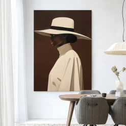 Urban Cotton Wandkleden|Wandkleed Dolores in maat en frame naar keuze