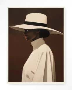 Urban Cotton Wandkleden|Wandkleed Dolores in maat en frame naar keuze