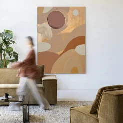 Urban Cotton Wandkleden|Wandkleed Dreamy Sunset in maat en frame naar keuze