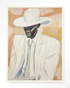 Urban Cotton Wandkleden|Wandkleed Dusty Don in maat en frame naar keuze