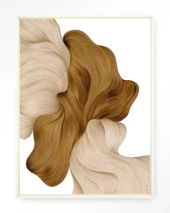 Urban Cotton Wandkleden|Wandkleed DWG-N in maat en frame naar keuze