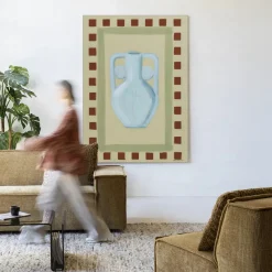 Urban Cotton Wandkleden|Wandkleed Eclectic Series 1 in maat en frame naar keuze