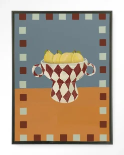 Urban Cotton Wandkleden|Wandkleed Eclectic Series 4 in maat en frame naar keuze