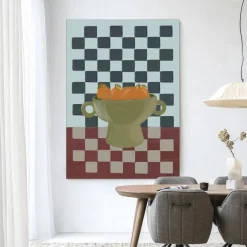 Urban Cotton Wandkleden|Wandkleed Eclectic Series 2 in maat en frame naar keuze