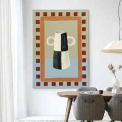 Urban Cotton Wandkleden|Wandkleed Eclectic Series 3 in maat en frame naar keuze