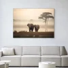 Urban Cotton Wandkleden|Wandkleed Elephant Mother in maat en frame naar keuze