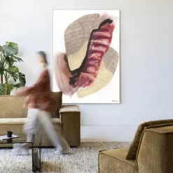 Urban Cotton Wandkleden|Wandkleed Embrace in maat en frame naar keuze