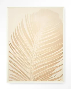 Urban Cotton Wandkleden|Wandkleed Feuille in maat en frame naar keuze