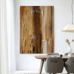 Urban Cotton Wandkleden|Wandkleed Fluid in maat en frame naar keuze