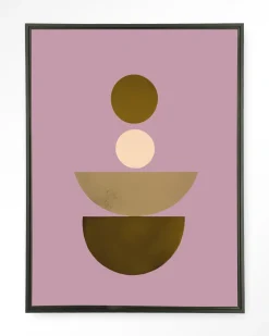 Urban Cotton Wandkleden|Wandkleed Forma 1 Beige in maat en frame naar keuze