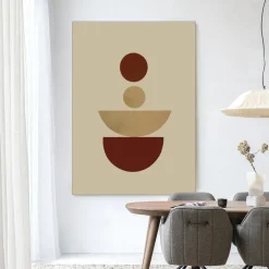 Urban Cotton Wandkleden|Wandkleed Forma 1 Lilac in maat en frame naar keuze