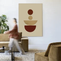 Urban Cotton Wandkleden|Wandkleed Forma 1 Lilac in maat en frame naar keuze