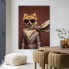 Urban Cotton Wandkleden|Wandkleed Foxy in maat en frame naar keuze