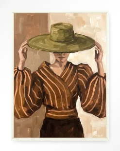 Urban Cotton Wandkleden|Wandkleed Francesca in maat en frame naar keuze