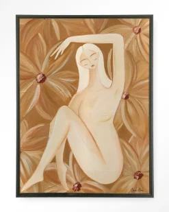 Urban Cotton Wandkleden|Wandkleed Freely Blooming in maat en frame naar keuze