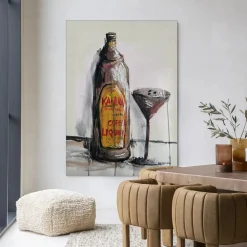 Urban Cotton Wandkleden|Wandkleed Friday Night in maat en frame naar keuze