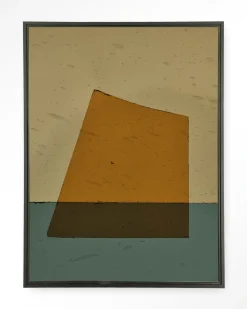 Urban Cotton Wandkleden|Wandkleed Geen Beige in maat en frame naar keuze