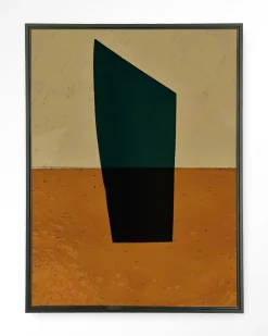 Urban Cotton Wandkleden|Wandkleed Geen Groen in maat en frame naar keuze