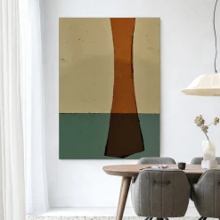 Urban Cotton Wandkleden|Wandkleed Geen Mosterd in maat en frame naar keuze