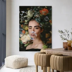 Urban Cotton Wandkleden|Wandkleed Gifts Of Nature in maat en frame naar keuze