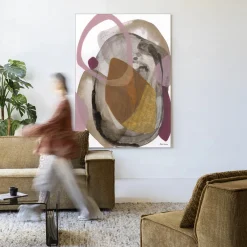 Urban Cotton Wandkleden|Wandkleed Gravity in maat en frame naar keuze