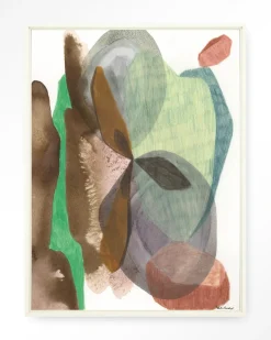 Urban Cotton Wandkleden|Wandkleed Grounding in maat en frame naar keuze