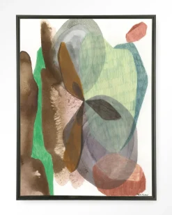 Urban Cotton Wandkleden|Wandkleed Grounding in maat en frame naar keuze