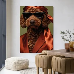 Urban Cotton Wandkleden|Wandkleed Guus in maat en frame naar keuze