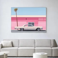 Urban Cotton Wandkleden|Wandkleed Hammer in maat en frame naar keuze