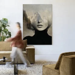 Urban Cotton Wandkleden|Wandkleed Head In The Sky in maat en frame naar keuze