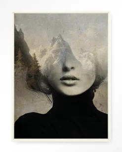 Urban Cotton Wandkleden|Wandkleed Head In The Sky in maat en frame naar keuze