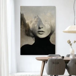 Urban Cotton Wandkleden|Wandkleed Head In The Sky in maat en frame naar keuze