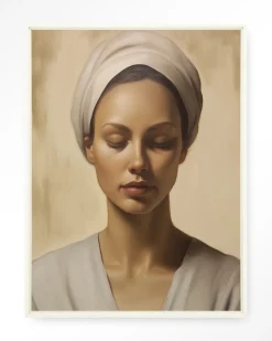 Urban Cotton Wandkleden|Wandkleed Healing in maat en frame naar keuze