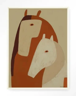 Urban Cotton Wandkleden|Wandkleed Held By Her in maat en frame naar keuze