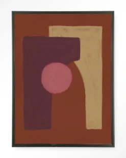 Urban Cotton Wandkleden|Wandkleed Herbal in maat en frame naar keuze