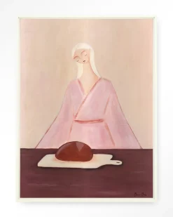 Urban Cotton Wandkleden|Wandkleed Homemade Sourdough in maat en frame naar keuze