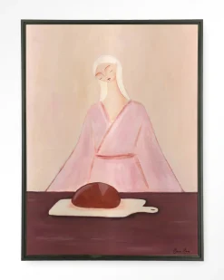 Urban Cotton Wandkleden|Wandkleed Homemade Sourdough in maat en frame naar keuze